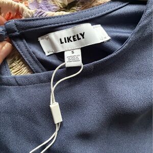 Likely Slate Blue Dress